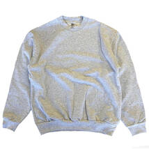 LOS ANGELES APPAREL　ロサンゼルスアパレル 14oz クルーネック スウェット アッシュ Mサイズ FLEECE CREW MADE IN USA アメリカ製_画像1