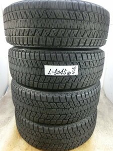 L-5045 溝あり 中古スタッドレス ブリヂストン BLIZZAK DM-V3 225/65R17 102Q (4本)