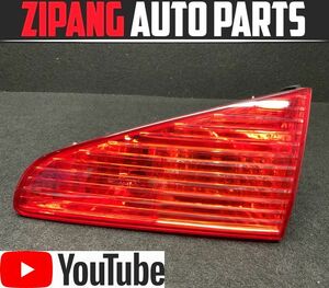 PU013 Z8 Peugeot 607 V6 original right tail lamp * inside side * damage less [ animation equipped ]0