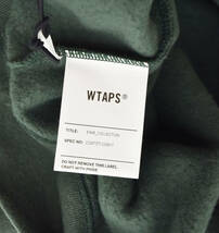 ☆ WTAPS ダブルタップス 22AW 222X3.0 HOODY CTPL バックプリント パーカー ATDT-CSM17 size3 緑 グリーン 103_画像6