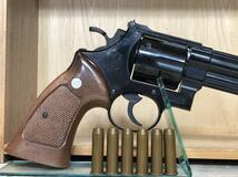 ① マルシン S&W M29 44マグナム 旧モデル カート式 ガスリボルバー 可動部確認済み 作動訳あり ガス漏れなし ジャンク_画像5