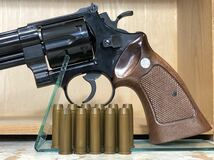 ② マルシン S&W M29 44マグナム 旧モデル カート式 ガスリボルバー 可動部確認済み 作動訳あり ガス漏れなし ジャンク_画像3