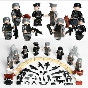 翌日発送　第二次世界大戦　ドイツ軍　武器付きセット　ミニフィグ LEGO 互換 ミニフィギュア　r