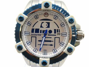 ◆1円◆稼働◆　インビクタ　　スターウォーズ R2-D2モデル　シルバー　自動巻き　メンズ　腕時計　　９６０８