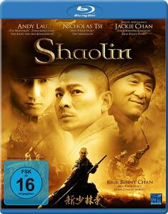 アンディ・ラウ、ニコラス・ツェー、ジャッキー・チェン/『新少林寺/SHAOLIN』(原題: 新少林寺、Shaolin）/ドイツ公開版/ブルーレイ