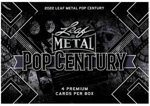 2022 Leaf Metal Pop Century Trading Cards 新品未開封ボックス