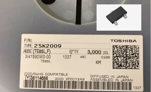 東芝Nチャンネル MOSFET 2SK2009(TE85L,F) 25個-管理BOX106/在庫71個＋多数]