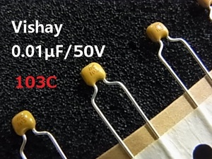 K103K10X7RF5UH5 200個　Vishay　0.01μF(10000pF)50V 現1475個