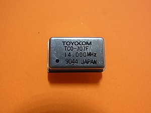 EPSON TOYOCOM TC0-707F 14.000M 長方形型水晶発振器 14.000MHz　 1個-現在庫 5個