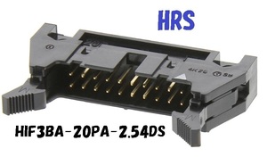 ヒロセ HIF3BA-20PA-2.54DS 20極 2.54mm 2列 ストレート　50個　BOX208-300