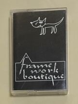 ◆ frame work boutique デモテープ「frame work boutique」V系　ヴィジュアル系_画像1