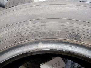 中古 185/70R14　1本　ヨコハマ　112680 タイヤ