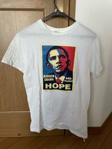 古着屋購入！DELTA BARACK OBAMA(オバマ大統領)デザインTシャツ