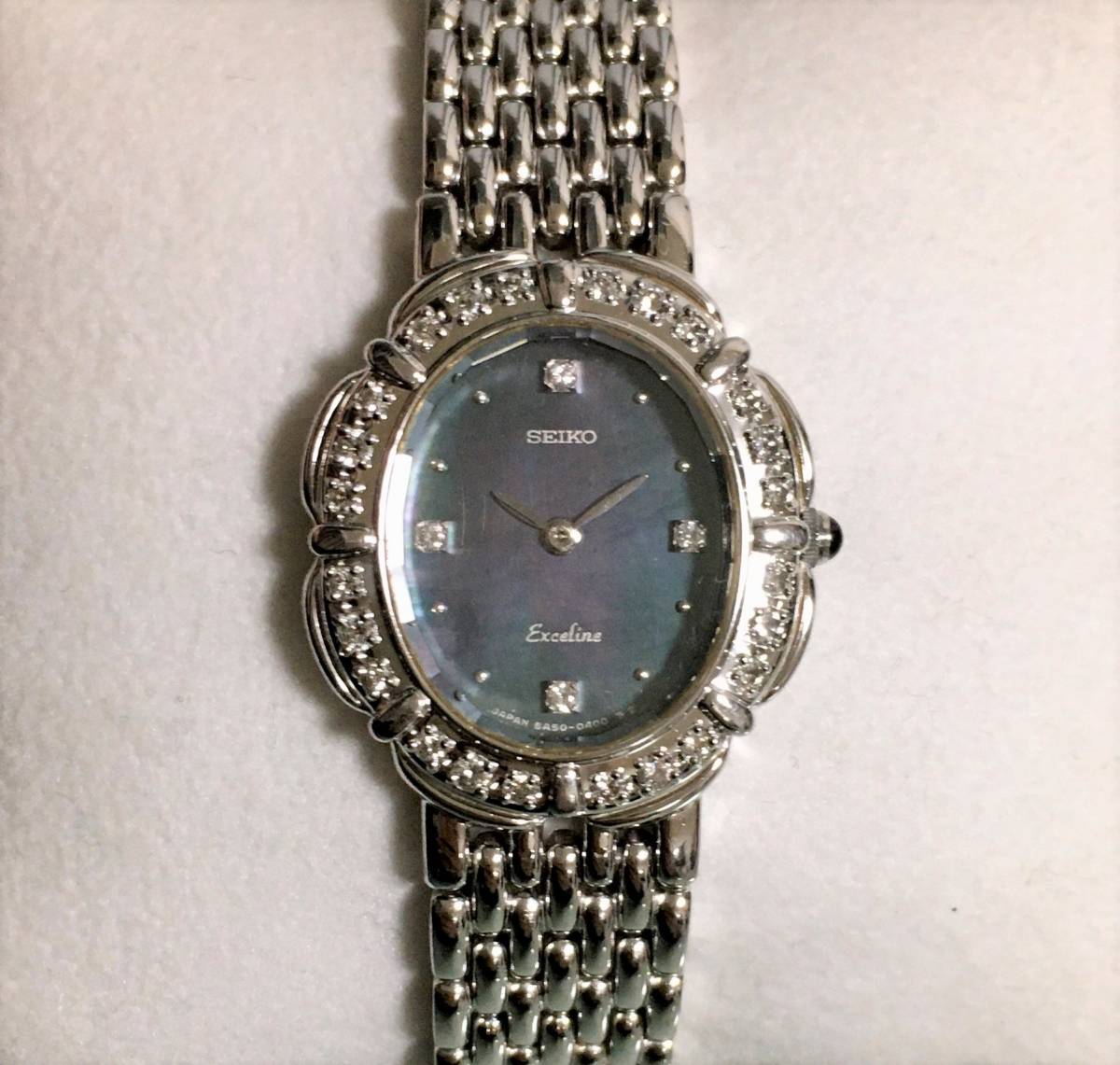 ヤフオク! -seiko 腕時計 レディース エクセリーヌ ダイヤの中古品 ...