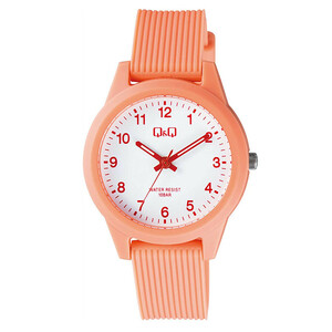シチズン 腕時計 アナログ 日本製ムーブメント 10気圧防水 ウレタンベルト オレンジ 男女兼用 V01A-024VK/6332/送料無料