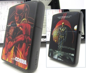 スペースアドベンチャー コブラ COBRA 両面 寺沢武一 zippo ジッポ 限定 ２００3年 未使用