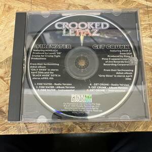 ◎ HIPHOP,R&B CROOKED LETTAZ - FIREWATER / GET CRUNK INST,シングル CD 中古品