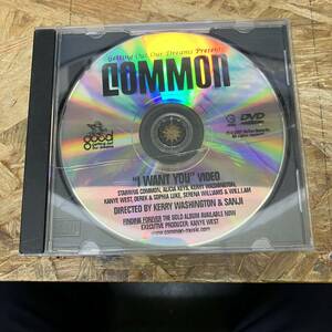 ◎ HIPHOP,R&B COMMON - I WANT YOU シングル DVD 中古品