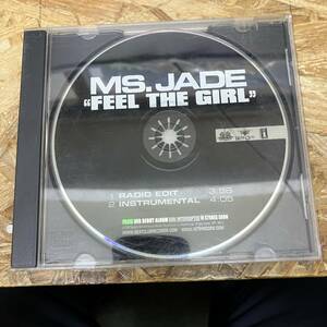 シ● HIPHOP,R&B MS. JADE - FEEL THE GIRL INST,シングル! CD 中古品