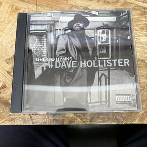 ■ HIPHOP,R&B DAVE HOLLISTER - GHETTO HYMNS アルバム,名作 CD 中古品