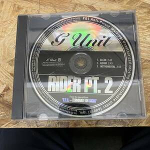 ◎ HIPHOP,R&B G UNIT - RIDER PT.2 INST,シングル CD 中古品