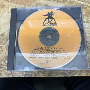 ◎ HIPHOP,R&B INFAMOUS SYNDICATE - HOLD IT DOWN シングル! CD 中古品