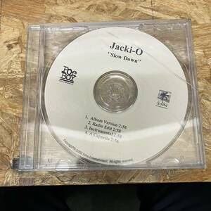 ◎ HIPHOP,R&B JACKI-O - SLOW DOWN INST,シングル CD 中古品