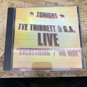 シ● HIPHOP,R&B TYE TRIBBETT & G.A. LIVE - EVERYTHING / NO WAY シングル,PROMO盤 CD 中古品