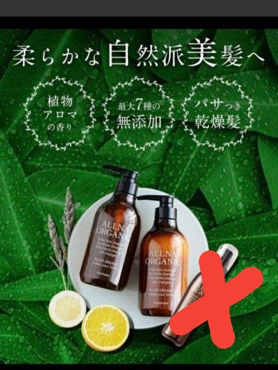 サンナホル ナチュラルトリートメントシャンプー300ml 2本 分包付き ...