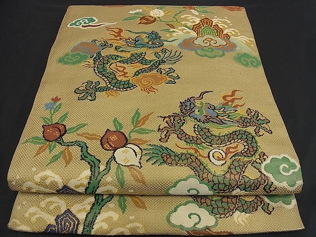 ヤフオク! -「袋帯 正絹 龍」(ファッション) の落札相場・落札価格