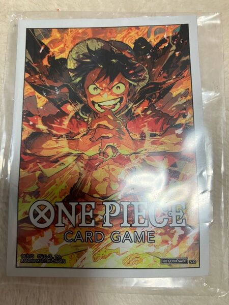 ルフィ ワンピースカードゲーム スリーブ カードプロテクター 限定 非売品