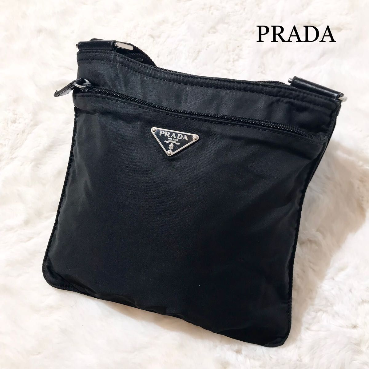クラシカルレインボーハッピーバード PRADA プラダ ショルダーバッグ