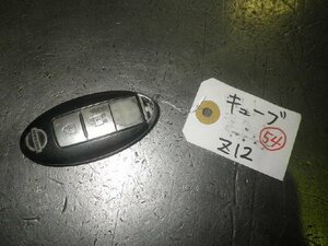 【送料無料】 キューブ Z12 キーレスリモコン 純正★検査済 №677 [ZNo:04005013]