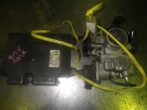 【検査済】 H19年 ワゴンR DBA-MH22S 後期 スロットルボディ K6A 13400-58J02 CPU付 [ZNo:03011363] 9194