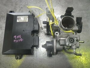 【検査済】 H19年 ワゴンR DBA-MH22S 後期 スロットルボディ K6A 13400-58J02 [ZNo:03008321] 9116