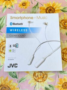 お値下しました JVC HA-FX57BT-N Bluetooth 連続14時間再生ワイヤレスイヤホン/ネックバン (新品未使用)