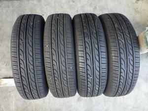 T2112-43　ラジアルタイヤ　ダンロップ　EC202　155/65R13　2019-21年　4本セット　個人宅発送不可商品