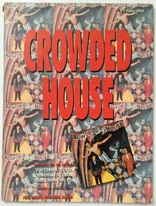 CROWDED HOUSE 洋書 楽譜 ピアノ ピンナップ付き 難有り