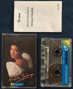 レジーン・ヴェラスケス Tagala Talaga カセット 輸入盤 フィリピン Regine Velasquez