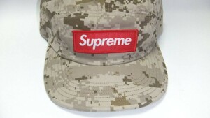 シュプリーム ボックスロゴ！NYCO Twill Camp Cap 新品未使用！国内正規品！Box キャンプ キャップ Supreme 人気アイテム！