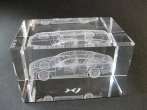 Британский Jaguar XJ Crystal Block Новый, Jaguar Officence Product ★ Jaguar / British Car / XJ / XF / XKR / XE / IPACE