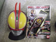 未使用新品 仮面ライダー ファイズ 555 ロックシード ガイアメモリ ライドウォッチ ソフビ貯金箱 まとめて 現状渡し品_画像4