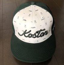 LAKAI KOSTON キャップ 白 グリーン 刺繍 CAP ホワイト 緑 エリック コストン GIRL chocolate SKATE ブランド 好きに も シグネチャー_画像2