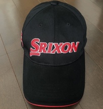 SRIXON CAP 黒 ロゴ キャップ GOLF 松山 英樹 小祝 さくら Brooks Koepka Keegan Bradley 好きに も スリクソン 住友ゴム ダンロップ_画像2