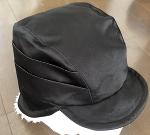 UNDERCOVER 日本製 CAP ボア 耳当て SILK 混 キャップ EAR FLAP 黒 GYAKUSOU AFFA Shepherd 高橋盾 JONIO アンダーカバー パイロット 帽子