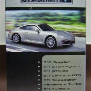 京商1/64★ポルシェ ミニカーコレクション５★PORSCHE 911 Carrera GTS ホワイト★KYOSHO2013の画像1