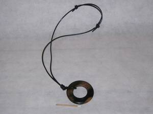  black persimmon [ pendant ( ring )] burnishing finishing 