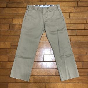 ☆ 【 Dickies 】★カットオフ　タイトストレートワークパンツ★W30