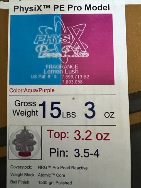 STROM PHYSIX PE PRO MODEL フィジックスPEプロモデル 15ポンド3オンス
