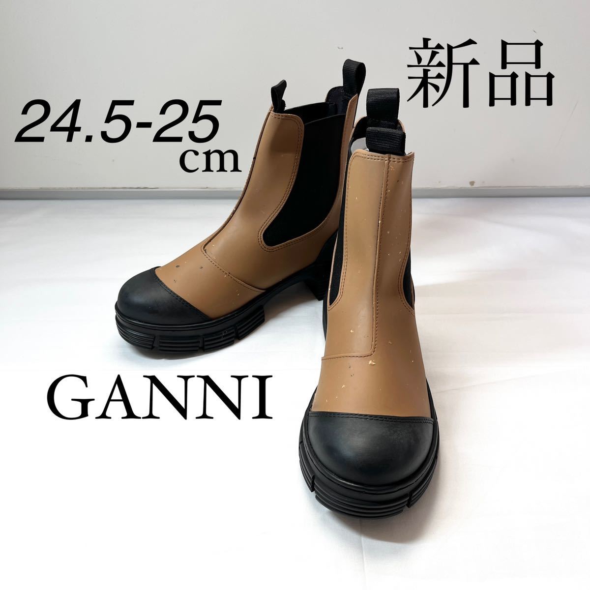 GANNI ガニー ラバーミュール サボサンダル ブラック 23cm 【即納】 nhlegal.org